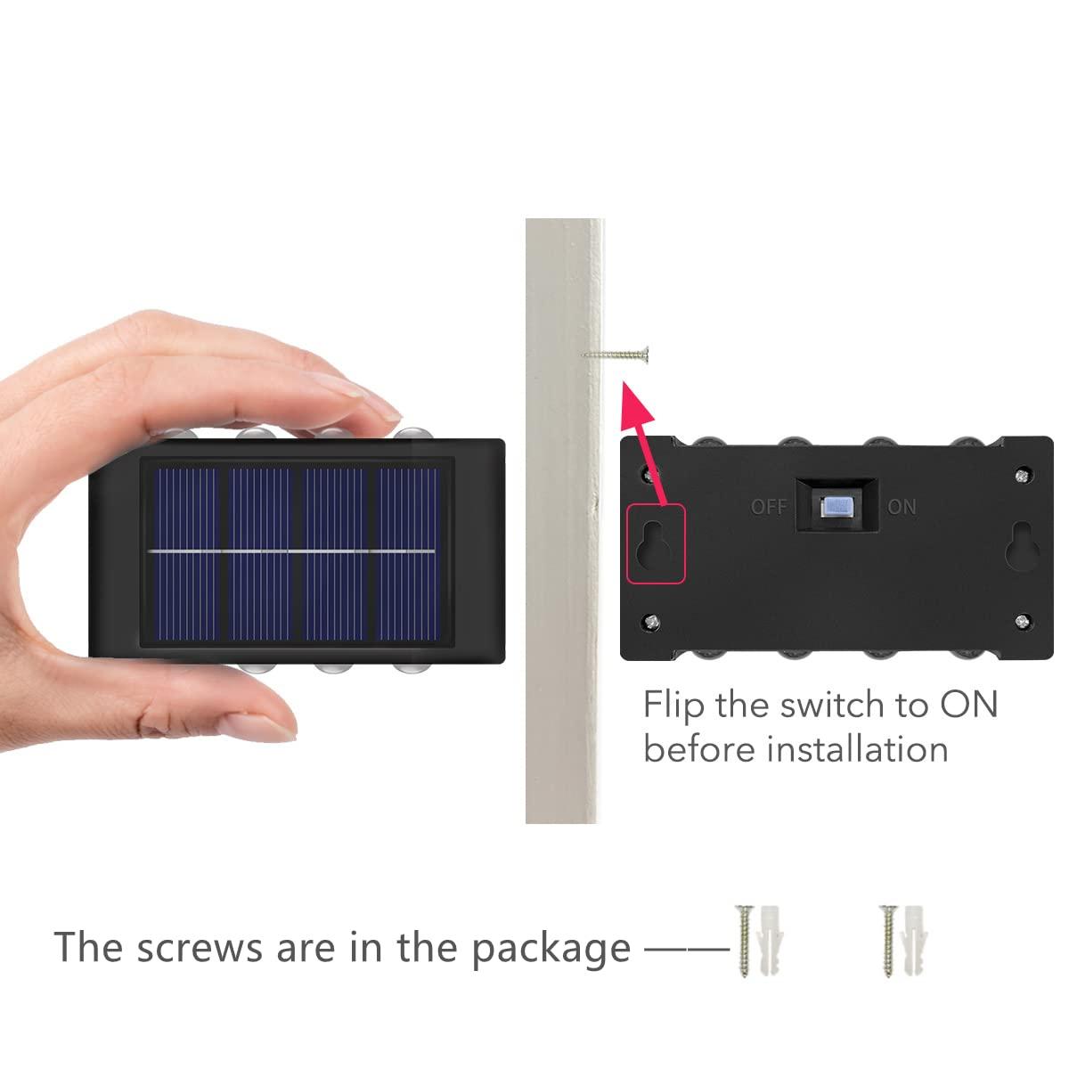 Solar Light Outdoor Wall Light