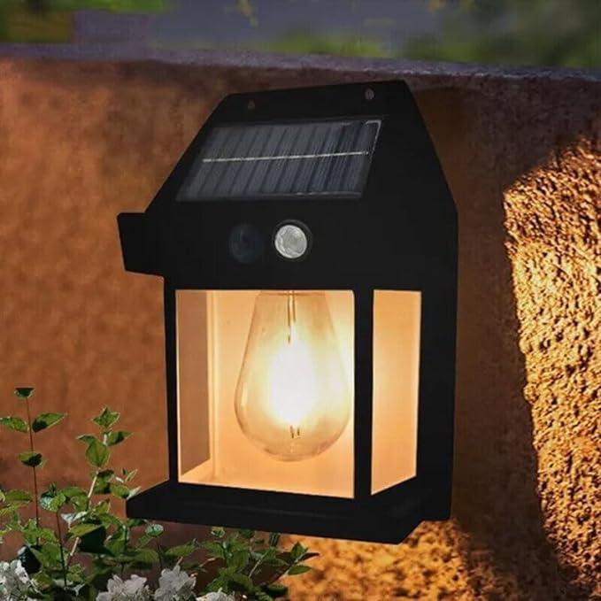 Solar Powered Outdoor Wall Light